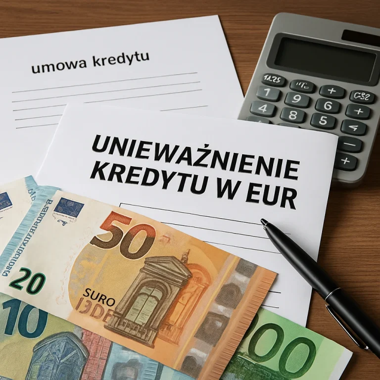 Czy można unieważnić kredyt w euro?